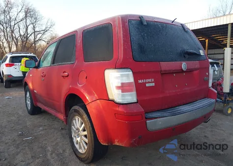 2008 Mercury Mariner Premier z USA, uszkodzony, nr VIN 4M2CU87148KJ40237